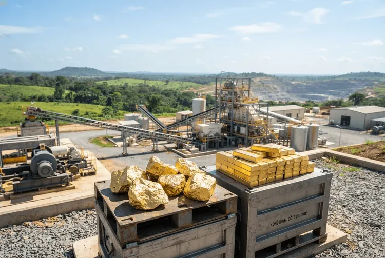 Günstige Goldperspektiven: Montage Gold plant erste Schmelze in Koné für Q4