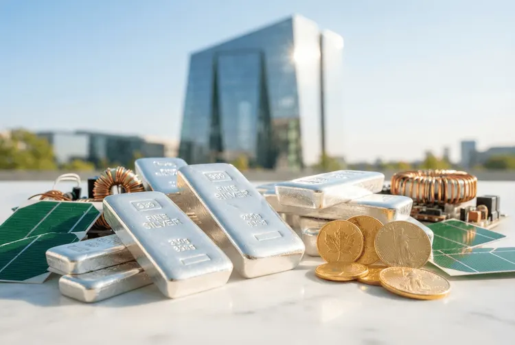 Silber überflügelt Gold – Gold-Silber-Ratio sinkt markant