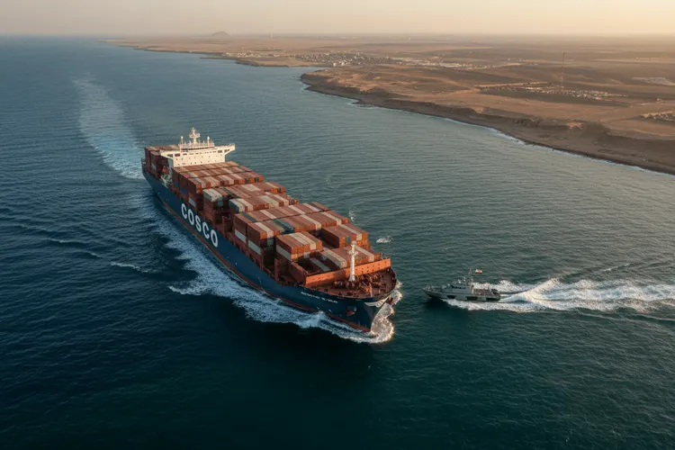 Iran blockiert chinesische Cosco-Schiffe in der Straße von Hormus