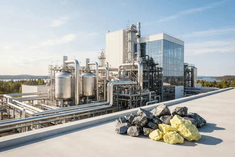 Outokumpu setzt auf Schwefel statt Koks: Neue Chrom-Gewinnung ohne CO2