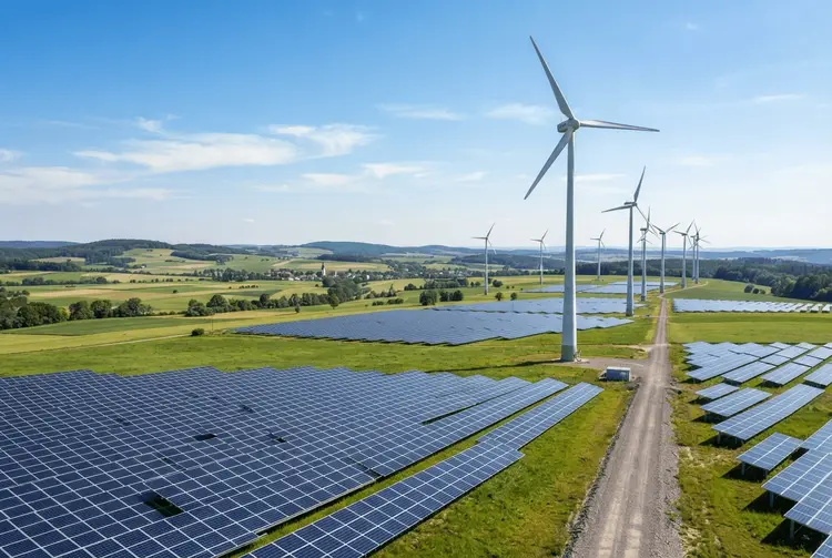 Strommix in Deutschland: Erneuerbare Energien erreichen neuen Bestwert von 59,1 Prozent