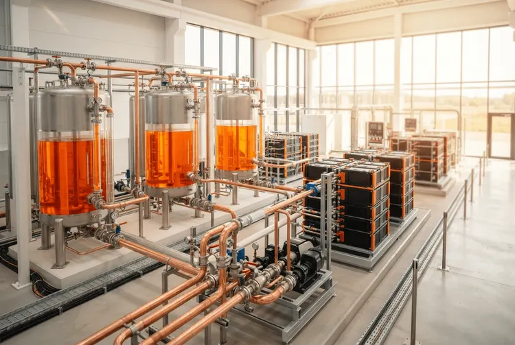 Vanadium-Flow-Batterien erobern Nische bei Netzspeicher-Projekten