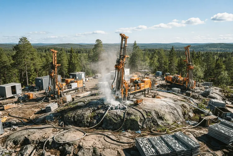 Goldsky Resources startet Großbohrung: 25.000 Meter am Goldprojekt Barsele