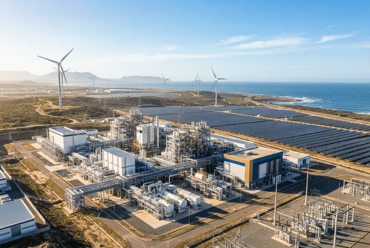 Südafrikas Milliarden-Projekt: Grünes Ammoniak aus Wind und Sonne für Europa