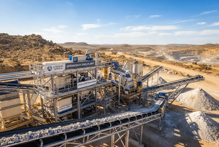 Springbok-Projekt: Lithium Africa visiert Spodumen-Produktion für zweite Jahreshälfte 2027 an