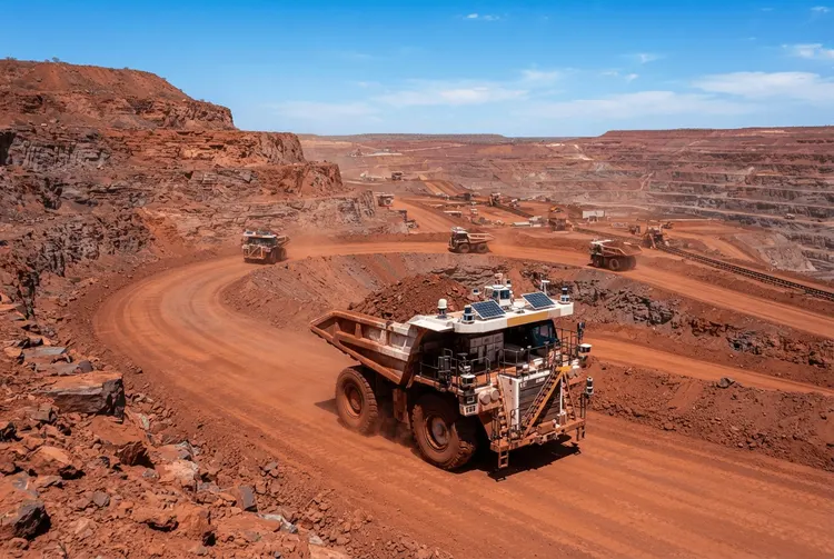 Autonome Nutzfahrzeuge revolutionieren Australiens Eisenerzförderung