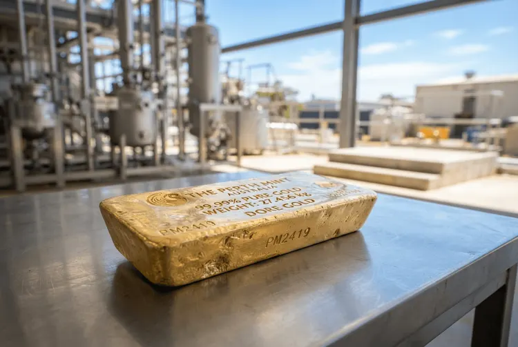 Broken Hill Gold vermeldet dritte Goldbarren-Produktion am Standort White Dam