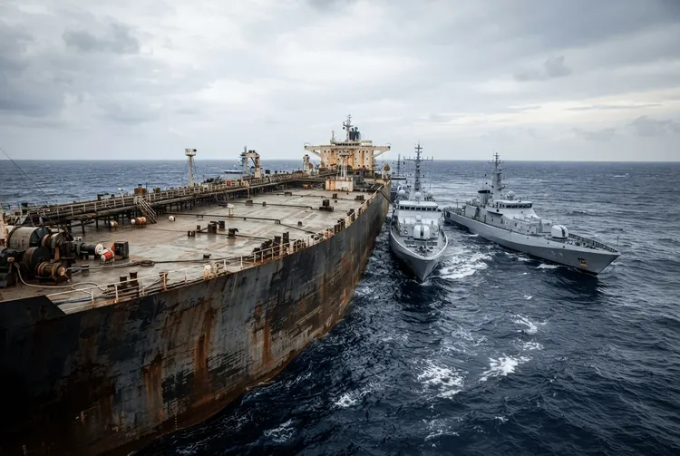 EU-Seestreitkräfte entern Öltanker der russischen Geisterflotte im Mittelmeer