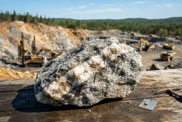 Nuvau Minerals durchbohrt spektakuläre Goldgänge mit 629 g/t bei Thundermine