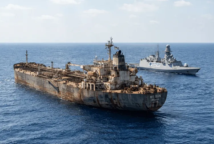 EU-Marine entert Öltanker im Mittelmeer: Verdacht auf russische Schattenflotte