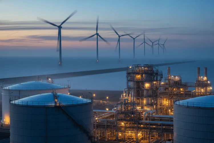 Europäische Erdgaspreise fallen wegen Windkraft und Iran-Unsicherheit
