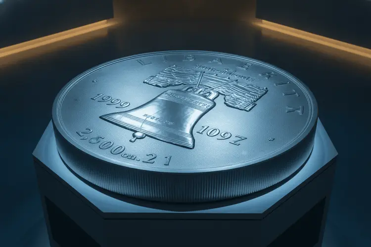 Texas Precious Metals bricht Guinness-Rekord mit schwerster Silbermünze