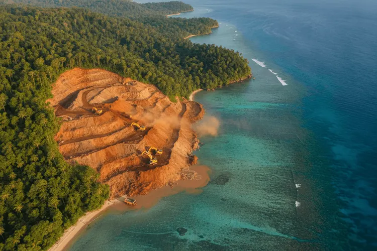 Nickelabbau in Raja Ampat geht trotz Protesten weiter