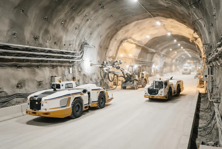Autonome Systeme im Untertagebau gewinnen im Personalmangel an Bedeutung