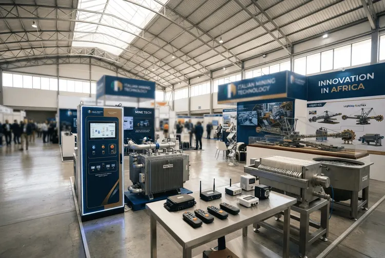Italienische Technologiekonzerne buhlen auf Afrikas größter Bergbaumesse um Partner