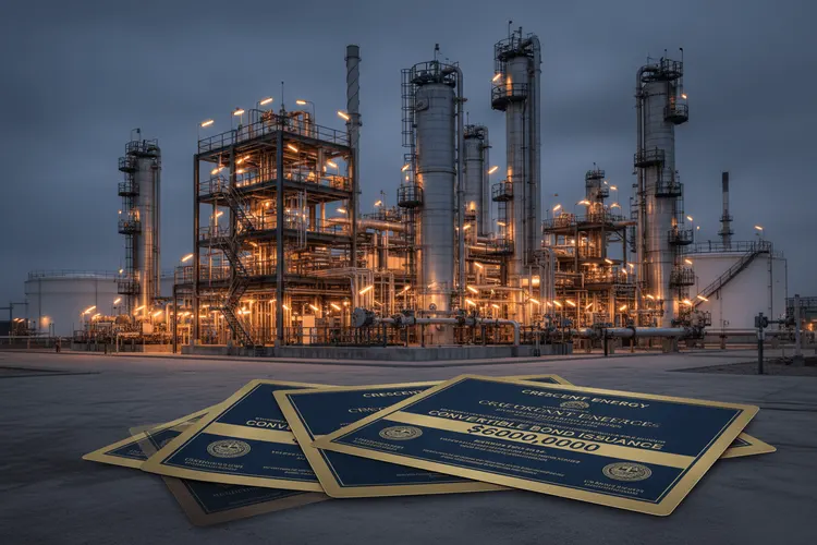 Crescent Energy Aktie fällt nach überraschend großer Wandelanleihe